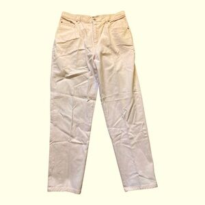 Bill Blass Pink Vintage Straight-Leg Mom Jeans Size 14